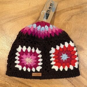 Kusan Multicolor Crochet Beanie